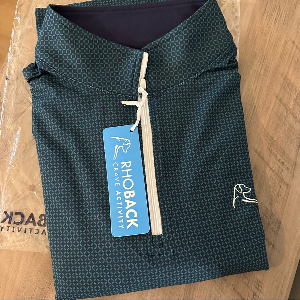 Rhoback Men's Performance Q-Zip